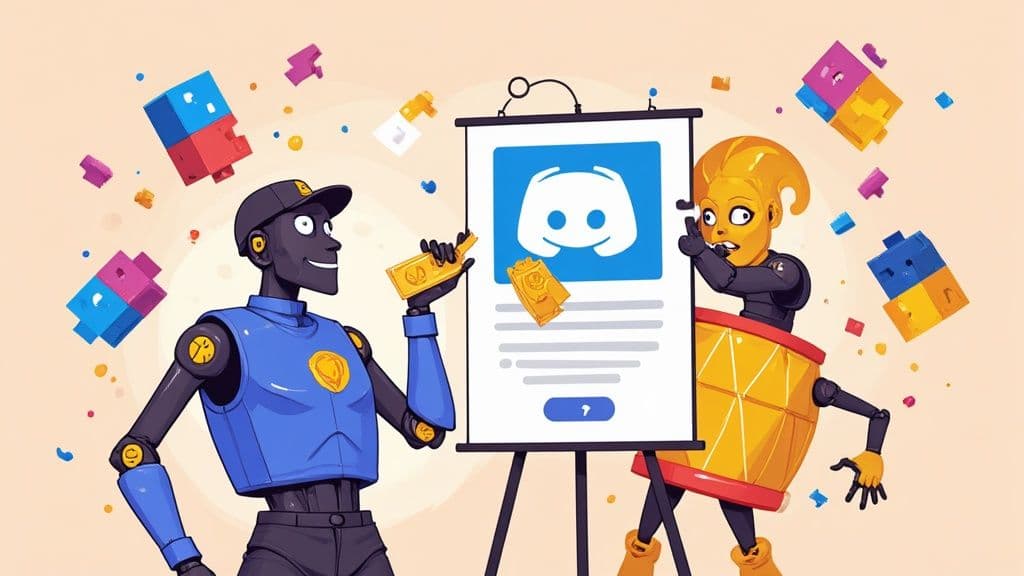 Build a Raffle Bot Discord Server With No Code